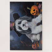 Havanese Pompoenen Halloween Griezelen Legpuzzel (Verticaal)