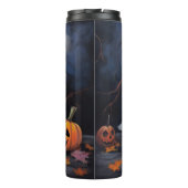 Havanese Pompoenen Halloween Griezelen Thermosbeker (Achterkant)