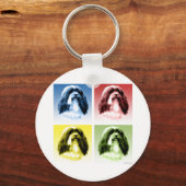 Havanese Pop Sleutelhanger (Voorkant)