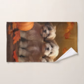 Havanese Puppy Herfst Delight Pompoen Bad Handdoek (Handdoek)