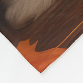 Havanese Puppy Herfst Delight Pompoen Fleece Deken (Hoek)