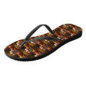 Havanese Puppy Herfst Delight Pompoen Teenslippers (Schuin)