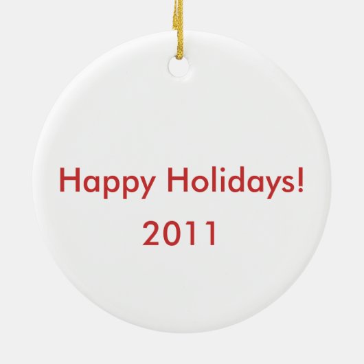 Havanese Puppy Ornament (Achterkant)