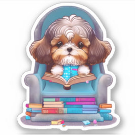 Havanese Puppy Sticker