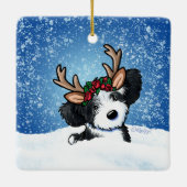 Havanese rendierkeramisch Ornament (Achterkant)