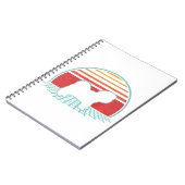 Havanese Retro  Hondenliefhebber 80s Stijlgeschenk Notitieboek (Linkerzijde)