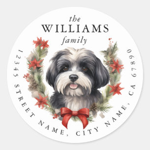 Havanese ronde Stickers