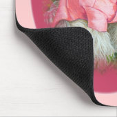 Havanese roze kunstschildpad muismat (Hoek)
