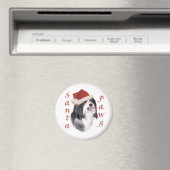 Havanese Santa Paws Magneet (Insitu (Vaatwasser))