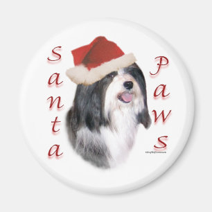 Havanese Santa Paws Magneet