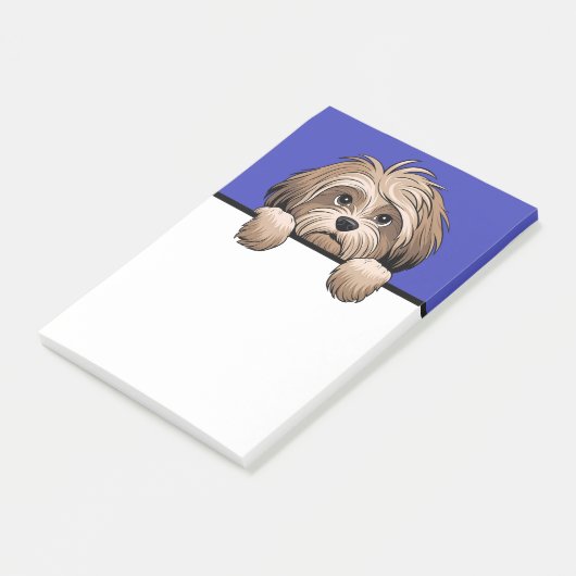 Havanese Schattigee Havanese Puppy Hondenliefhebbe Post-it® Notes (Schuin)