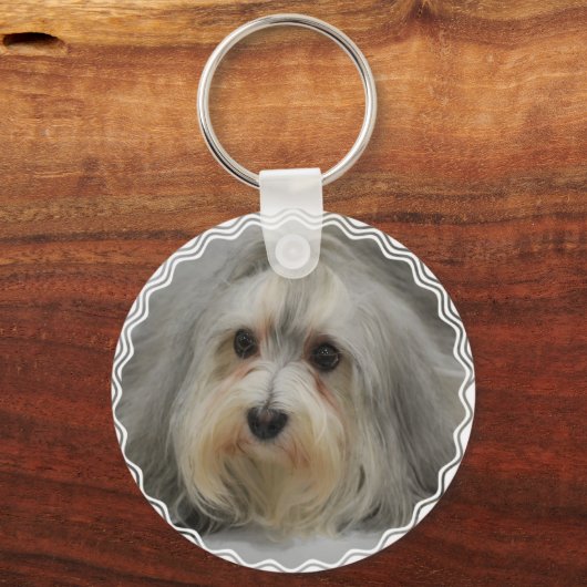 Havanese Sleutelhanger (Voorkant)