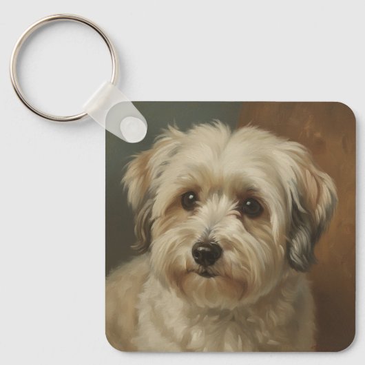 Havanese Sleutelhanger (Voorkant)