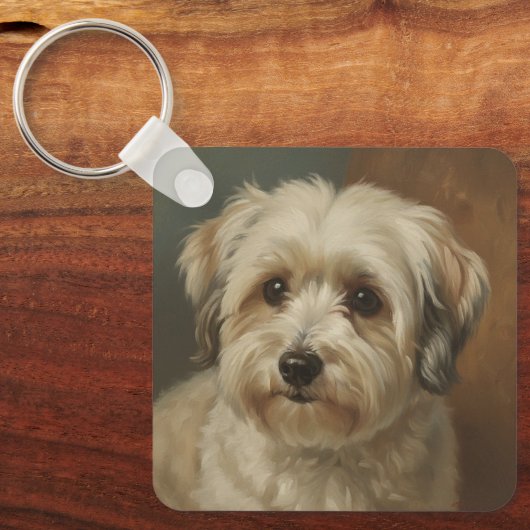Havanese Sleutelhanger (Voorkant)