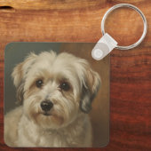 Havanese Sleutelhanger (Achterkant)