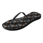 Havanese Sneeuw slee Christmas decoratie Teenslippers (Schuin)