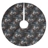 Havanese Sneeuwslee Kerst Decor Kerstboom Rok (Voorkant)