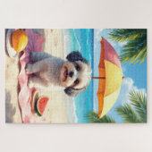 Havanese strand relax scène legpuzzel (Horizontaal)