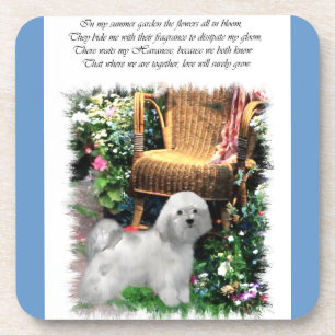 Havanese Summer Garden Drankjes Onderzetter