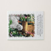 Havanese Summer Garden Legpuzzel (Horizontaal)