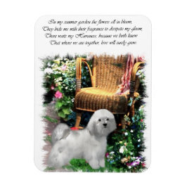 Havanese Summer Garden Magneet