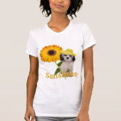 Havanese Sunshine and Daisies Shirten T-shirt (Voorkant)