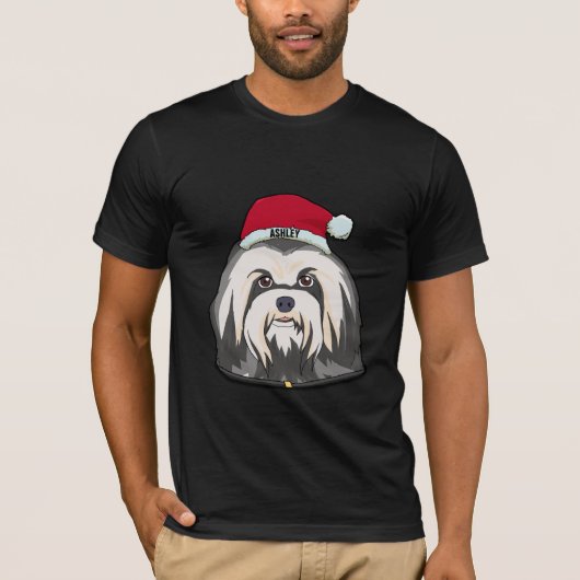 Havanese Terrier Pet Dog Big T-shirt (Voorkant)