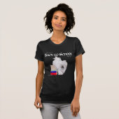 Havanese terug naar school t-shirt (Voorkant volledig)