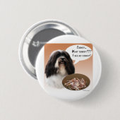Havanese Turkije Ronde Button 5,7 Cm (Voorkant /achterkant)