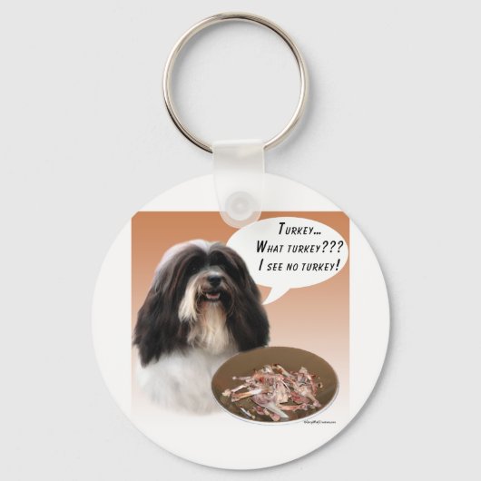 Havanese Turkije Sleutelhanger (Voorkant)