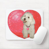 Havanese Valentijnsdag Muismat (Met muis)