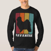 Havanese Vintage  2 T-shirt (Voorkant)