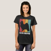 Havanese Vintage  2 T-shirt (Voorkant volledig)