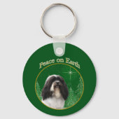 Havanese Vrede Sleutelhanger (Voorkant)