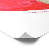 Havanese/Westie Mix Valentijnsdag Poster (Hoek)