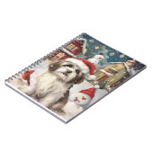 Havanese Winter Wonderland Kerstvreugde Notitieboek (Linkerzijde)