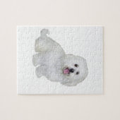 Havanese (wit) legpuzzel (Horizontaal)