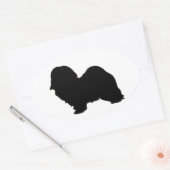 havanesse silhouet ovale sticker (Envelop)