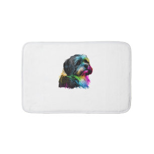 Havanezer Dog Pop Art Design Havanezer Lovers Badmat