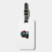 Havanezer Dog Pop Art Design Havanezer Lovers Bagagelabel (Voorkant verticaal)