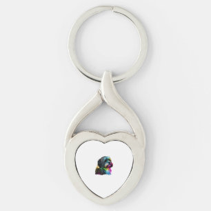 Havanezer Dog Pop Art Design Havanezer Lovers Sleutelhanger