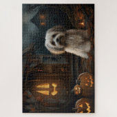 Havanezer Halloween Griezelen Legpuzzel (Verticaal)