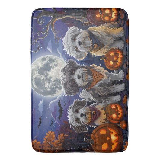 Havanezer Halloween Spooky Badmat (Voorkant Verticaal)