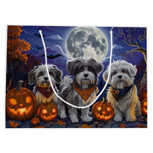 Havanezer Halloween Spooky Groot Cadeauzakje (Achterkant)