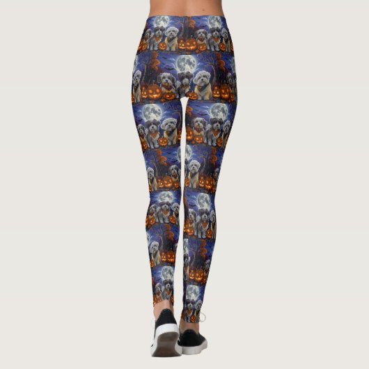 Havanezer Halloween Spooky Leggings (Achterkant)