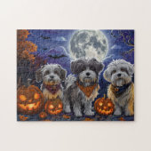 Havanezer Halloween Spooky Legpuzzel (Horizontaal)