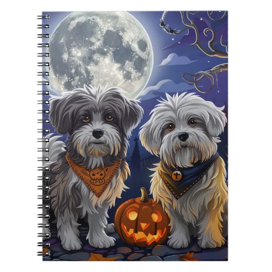 Havanezer Halloween Spooky Notitieboek (Voorkant)