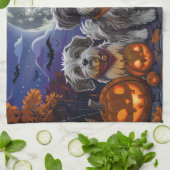 Havanezer Halloween Spooky Theedoek (Gevouwen)