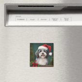 Havanezer Hond in Sneeuw Kerstmis Magneet (Insitu (Vaatwasser))