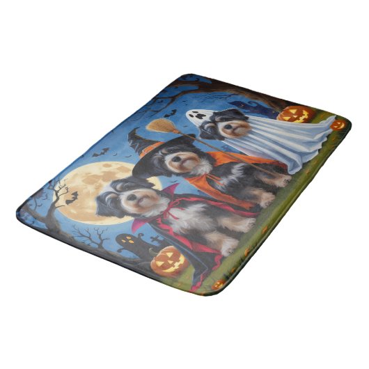 Havanezer Honden Pompoen Halloween Grappig Badmat (Gekanteld)